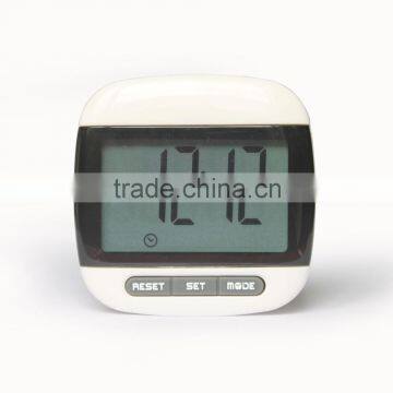 YGH667 Hot Selling Gift Step Couter With Clock Digital Pedometer photo-2