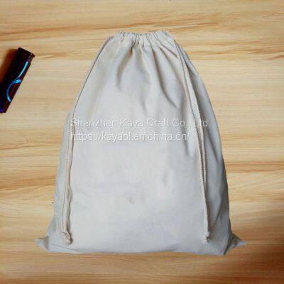 High Quality Cotton Packaging Bag, Customized Logo Gift Drawstring Pouch