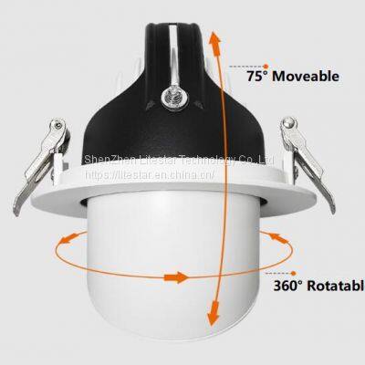 IP20 Indoor Recessed Gimbal Led Down Light photo-2