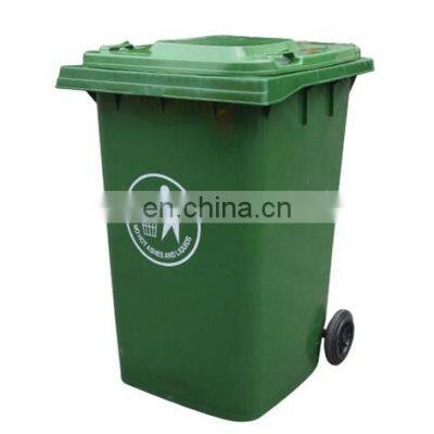 360L Big Size Plastic Waste Bin Trash Can Outdoor Dustbin Garbage Container Cheap Wheeled Recycle Bin With Lid For Sale