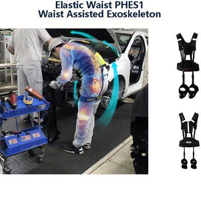 Elastic Waist/Back Assisted Workplace Exoskeleton Suit For Workers photo-3