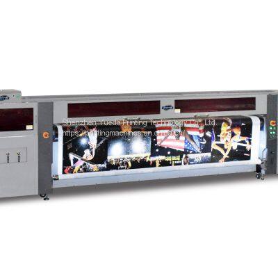 3.2m Industrial Ricoh Gen6 Banner Canvas Wood Glass Metal Hybrid UV Printer