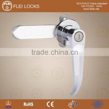 2015 FEILEI A-2055-1 China factory sell zinc diecast high quality industry door lock L handle lock for sale