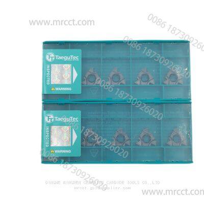 External Thread Inserts original Taegutec threading inserts 16ERM AG60 TT9030