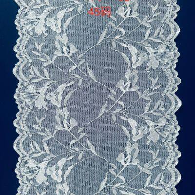 Hot Selling Lace Fabric Stretchy Lace Elastic Trim Fabric for Garment & DIY Craft Supply photo-5