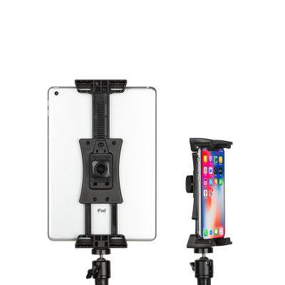 Hot Universal Flexible 1/4 Mounting Mobile Phone Clamp Holder Bracket Stand Clip Plastic Tablet Mount 10inch for Tripod 2022