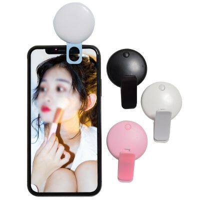 Flashing Mini Rechargeable Mini Led Selfie Light With USB Cable