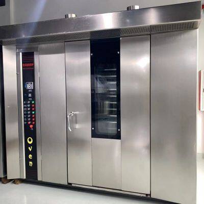 16/32/64 Trays Rotary Rack Oven Gas/Diesel/Electric Hot Air Cake Baking Chicken Loaf Bread Rotary Oven for Pizza/Bread/Cake/Biscuit/Cookie photo-2