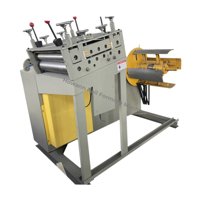 High Precision Metal Sheet Decoiling and Leveling Machine Aluminium Metal Coil Uncoiling and Straightening Machinery