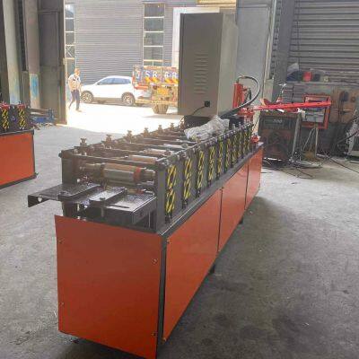 Zhengzhou Howann C84 Color Steel Door Billboard Decoration Roll Forming Machine for Sale photo-3