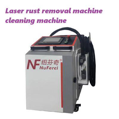 Remoção de ferrugem com laser para metais