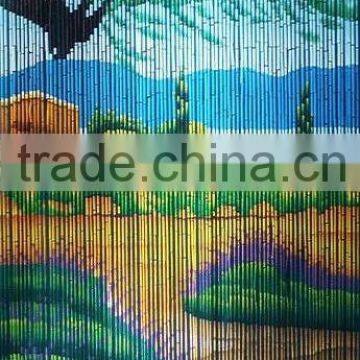 High quality best selling Bamboo Door Curtain with Country Scene in Viet Nam