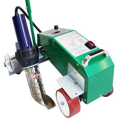 TOP2000D Hot Air Plastic Welding Machine 230V 0.5-12m/min for PVC TPO Waterproof Membrane With Imported Heat Gun & Laser Guide