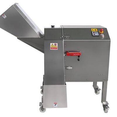 Automatic Home Commercial Suppliers Frozen Chicken Mutton Fish Beef Meat Bone Saw Blade Slicer Dicer Cube Cutting Machine
