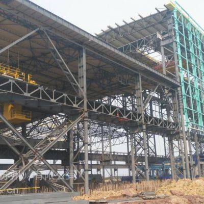 Grid Roof of Environmental Protection Thermal Power Plant in Quanzhou, Fujian. Steel Structure Grid Processing Factory for the Warehouse of High - Speed Railway Station in Fuzhou and Sanming photo-3
