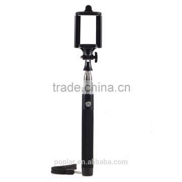 Stainless Steel Selfie Sticks wholesale monopod clip on