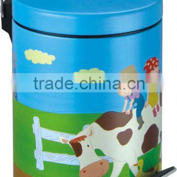 baby bin cartoon dustbin children garbage container