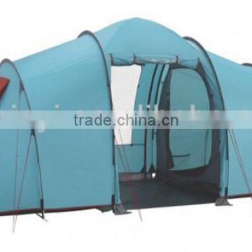 2 layers large capacity family tunnel tent