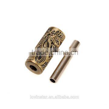 New Arrival Bronze Anaglyph Snake Individuality Designs Tattoo Grip Non-slip
