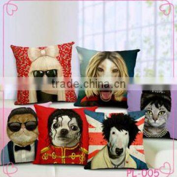 European and American creative cute cartoon animal pillow