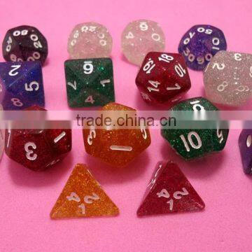 High quality custom dice bag dice