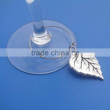 Custom Leaf Shape Metal Unlimited Engraved Jewelry Tags