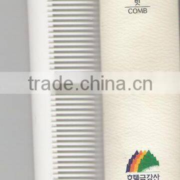 Practical personalized hotel comb /2014 plastic hair trimmer comb