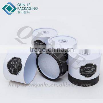 Fancy Texture Paper Labeling Cosmetic Cardboard Tubes
