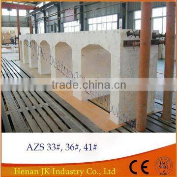 Refractory AZS Zirconia Block for Glass Melting Furnace