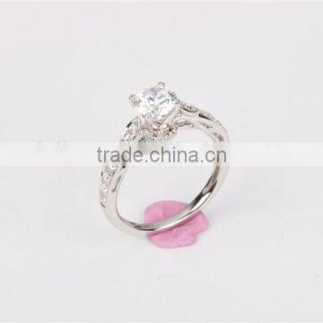 2016 New Model Wedding 925 cz Ring Gold Plated Jewelry photo-5