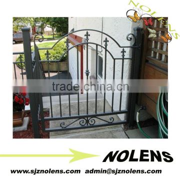 ISO Standard Iron Front Gate Designs Fence Panels