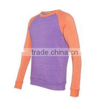 custom high quality 100% polyester custom crewneck women sublimation sweatshirt wholesale