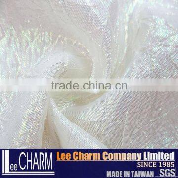 100% Polyester Metallic Blend Textile Fabric