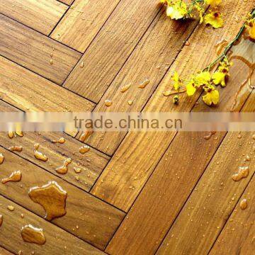 Strong Water Resistant Solid Burma Teak Wood Flooring