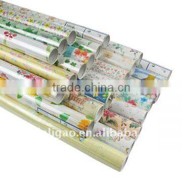 Rolls Packing Colored OPP Sticker Composite Material Various Patterns