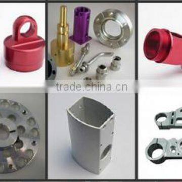 Hot Gold Anodized Aluminum Wire Cutting Part photo-2