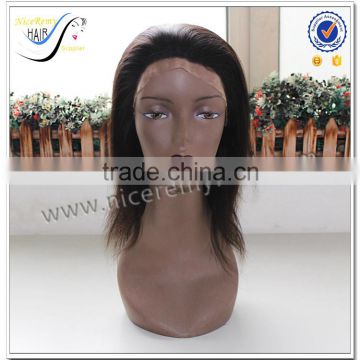 2016 new products grade 7a wholesale natural color unprocessed wigs 100 human hair