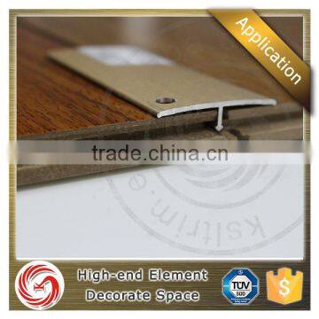 Moderate Cost Floor Adaption Connected Section Laminate Floor Transition Profile photo-5
