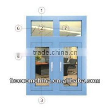 Heat insulation aluminum door window parts