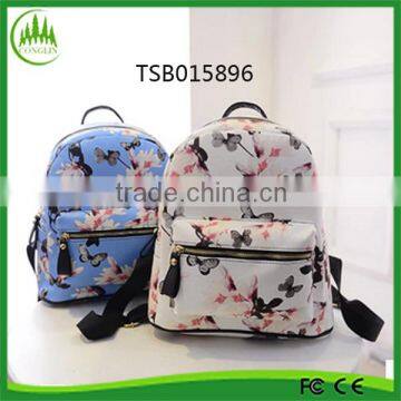 New Design Yiwu Factory Promotional Color-Printed Backpack