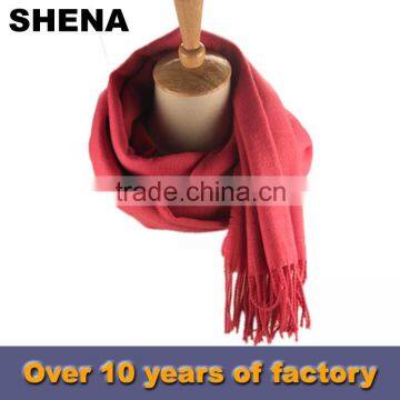 winter fashion tassels knitting cashmere scarf for sale