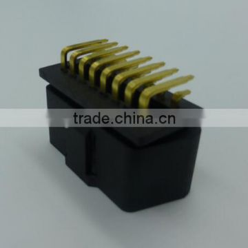 Factory price 16pin OBD2 female automotive plastic connector