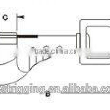 China Supplier Hardware Zinc Alloy Stainless Steel Swivel Dog Leash Snap Hook,dog Buckle Adjust Lanyard Snap Hook Supplier's Choice photo-2