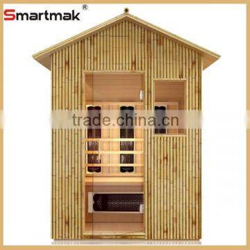 Bamboo sauna infrared saunas outdoor