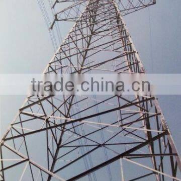 Galvanized 132kv Steel Power Transmission Line Tower photo-2