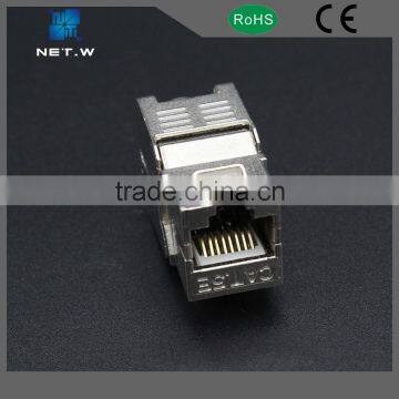 ethernet keystone jack, cat5e patch panel keystone, rj45 FTP cat5 keystone jack