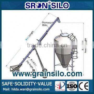 Hot Galvanized Bolt Assembly Chicken Feed Silo for Sale photo-6