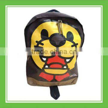 Top Quality Products Bros Baby Lion Head Printed Waterproof Nylon Backpack For School