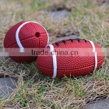 lovely high quality plastic vinyl pet product, rugby