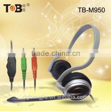 Computer accessories noise canceling cheap neckband headphone for computer with external microphone